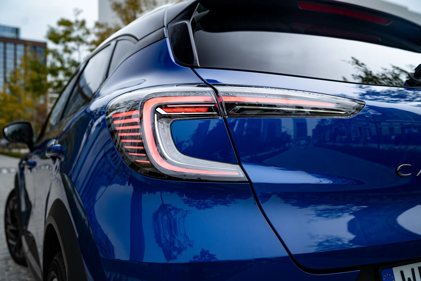 Zmiany z tyłu Renault Captur są minimalne