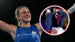 Julia Szeremeta nagrodzona repliką złotego medalu olimpijskiego Jerzego Kuleja wywalczonego w Meksyku w 1968 roku