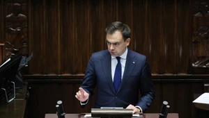 Minister finansów Andrzej Domański przedstawiał w czwartek w Sejmie projekt ustawy budżetowej