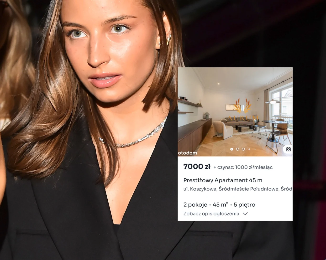 Julia Wieniawa ma problem z wynajęciem mieszkania