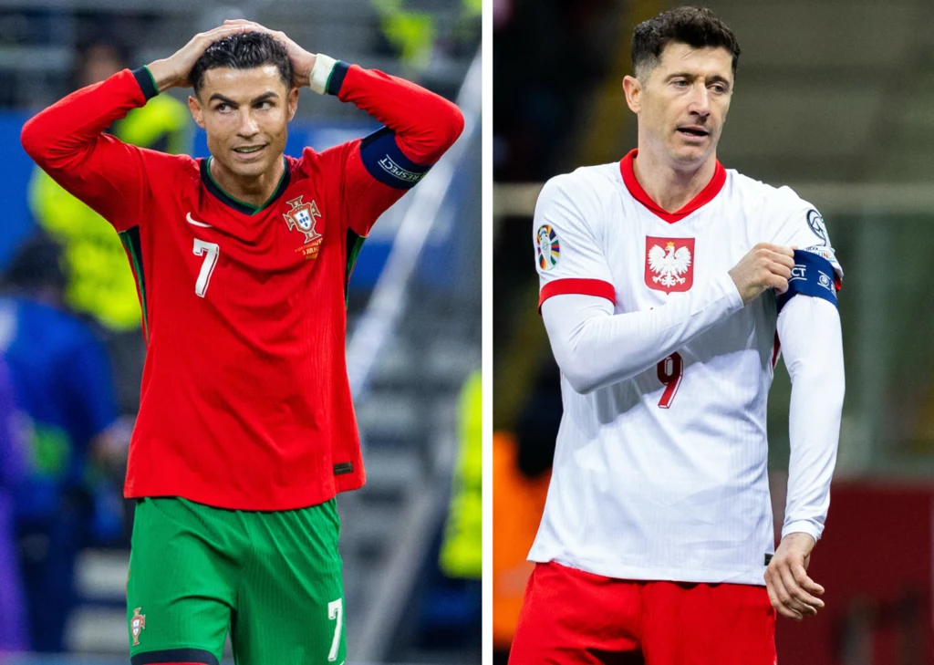 Cristiano Ronaldo i Robert Lewandowski