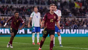 Sensacyjny przebieg miał mecz Włochy - Belgia