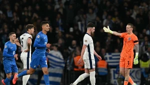 Jordan Pickford (pierwszy z prawej) przepuścił dwa gole