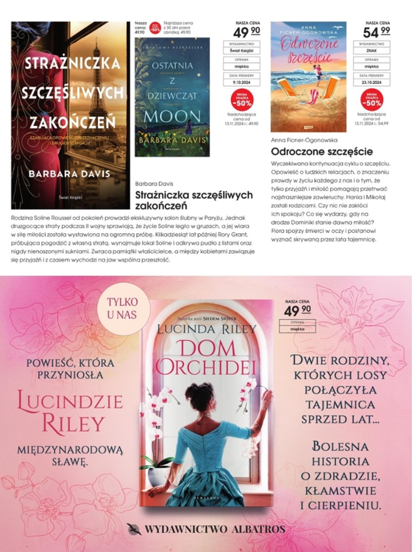 Gazetka: Jesienne bestsellery w Księgarnie Świat Książki  - strona 3