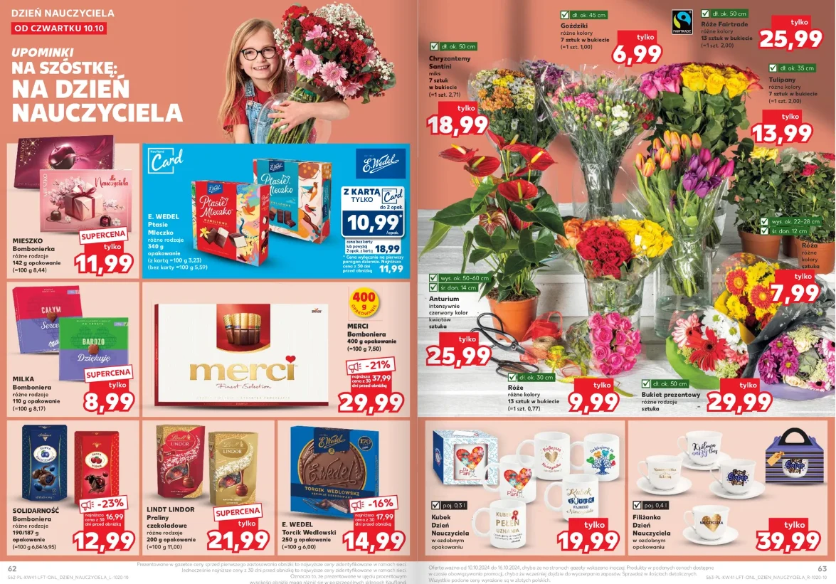 Promocje na Dzień Nauczyciela w Kauflandzie Promocje na Dzień Nauczyciela w Kauflandzie