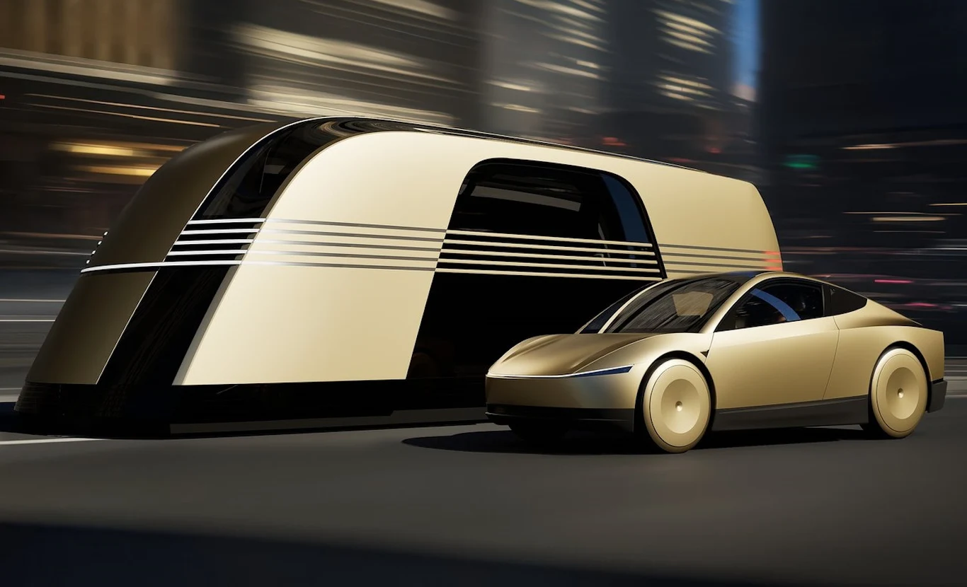 Tersla Robovan i Tesla Robocab