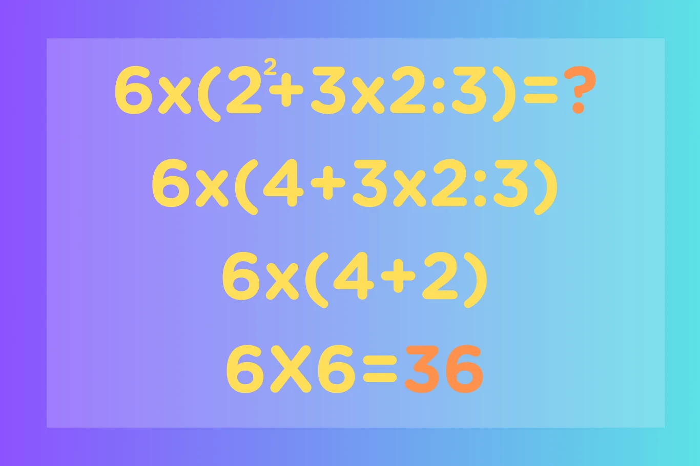 Rozwiązanie zagadki matematycznej. Udało ci się otrzymać taki wynik? Rozwiązanie zagadki matematycznej. Udało ci się otrzymać taki wynik?
