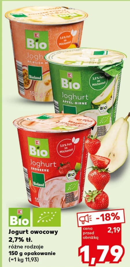 Jogurt bio Bio