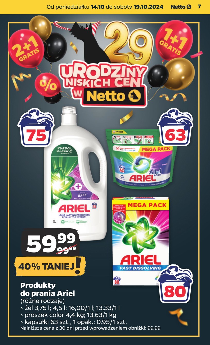 Gazetka: Urodzinowe okazje w Netto!  - strona 7