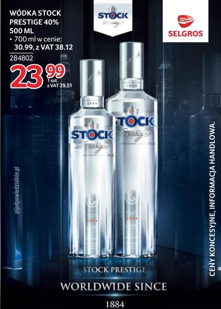 Wódka Stock