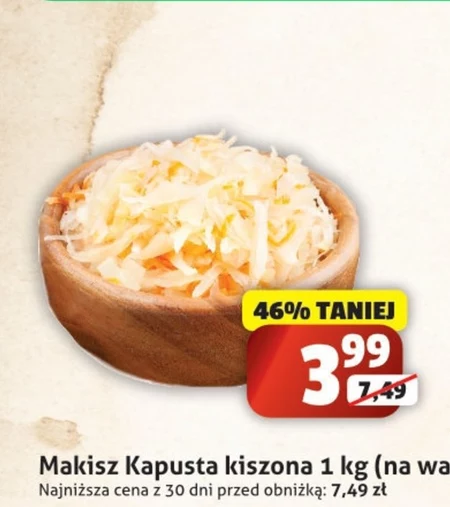 Kapusta kiszona Makisz