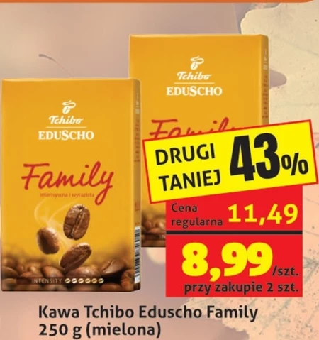 Eduscho Family Kawa palona mielona 250 g