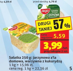 Sałatka jarzynowa Dega niska cena