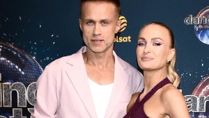 Maciej Zakościelny z taneczną partnerką