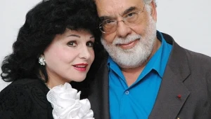 Yola Czaderska-Hayek i Francis Ford Coppola