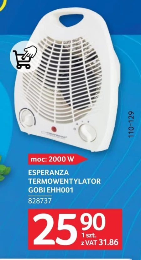 Termowentylator Esperanza