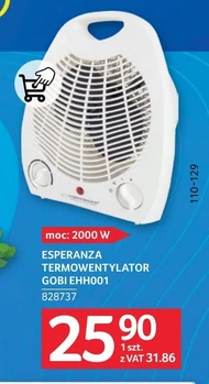 Termowentylator Esperanza