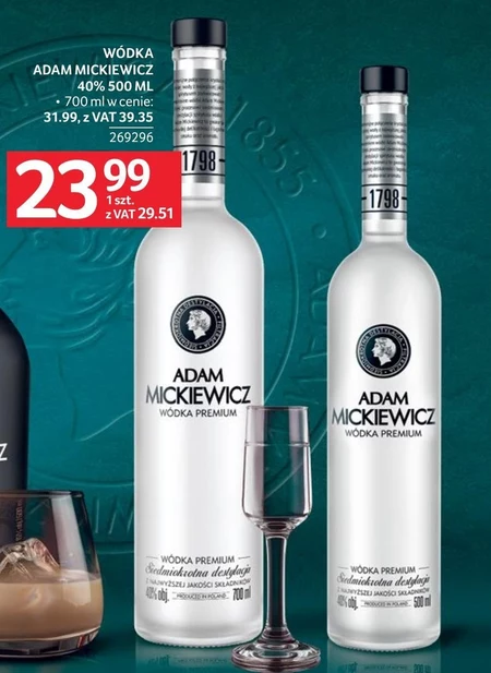 Wódka Adam Mickiewicz