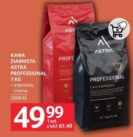 Astra Professional Cafe Espresso Kawa palona ziarnista 1 kg