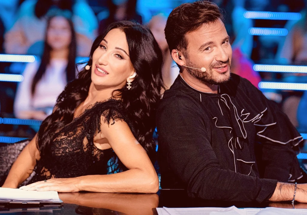 Justyna Steczkowska i Stefano Terazzino w Twoja Twarz Brzmi Znajomo Justyna Steczkowska i Stefano Terazzino w Twoja Twarz Brzmi Znajomo