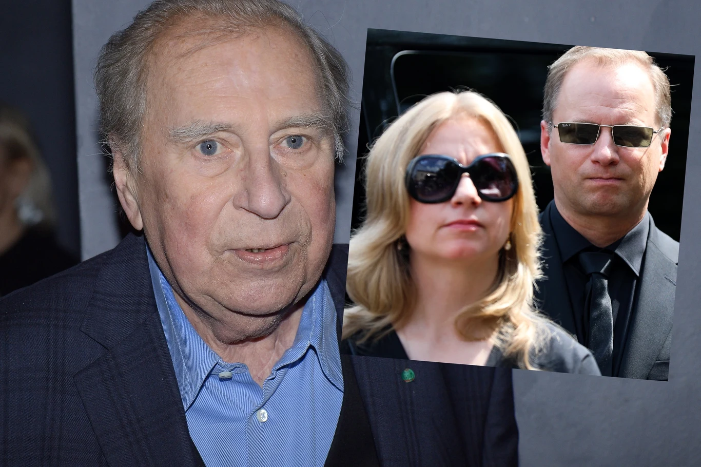 Jerzy Stuhr i jego dzieci: Marianna i Maciej Jerzy Stuhr i jego dzieci: Marianna i Maciej