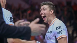 Łukasz Kaczmarek w barwach Jastrzębskiego Węgla