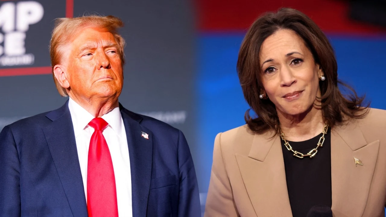Donald Trump i Kamala Harris Donald Trump i Kamala Harris