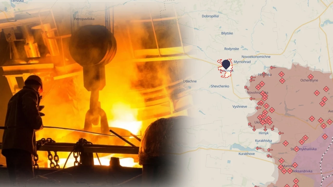 Rosjanie zbliżają się do pokrowskich kopalni węgla Rosjanie zbliżają się do pokrowskich kopalni węgla