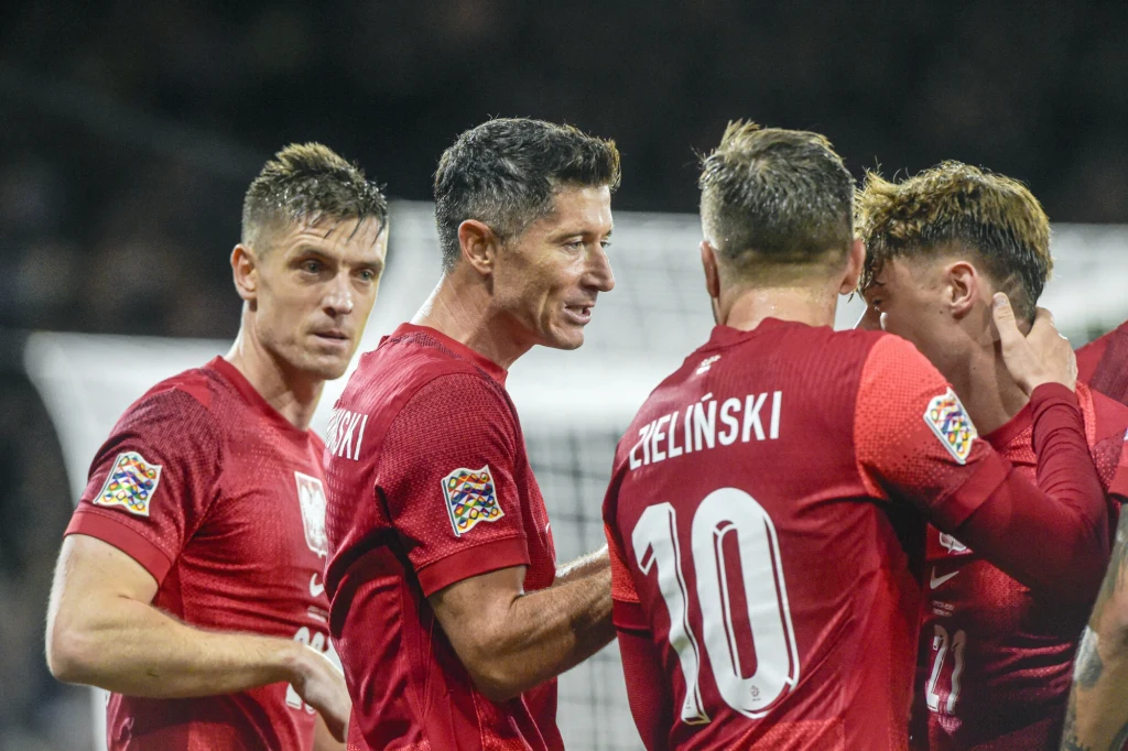 Krzysztof Piątek, Robert Lewandowski, Piotr Zieliński i Nicola Zalewski Krzysztof Piątek, Robert Lewandowski, Piotr Zieliński i Nicola Zalewski