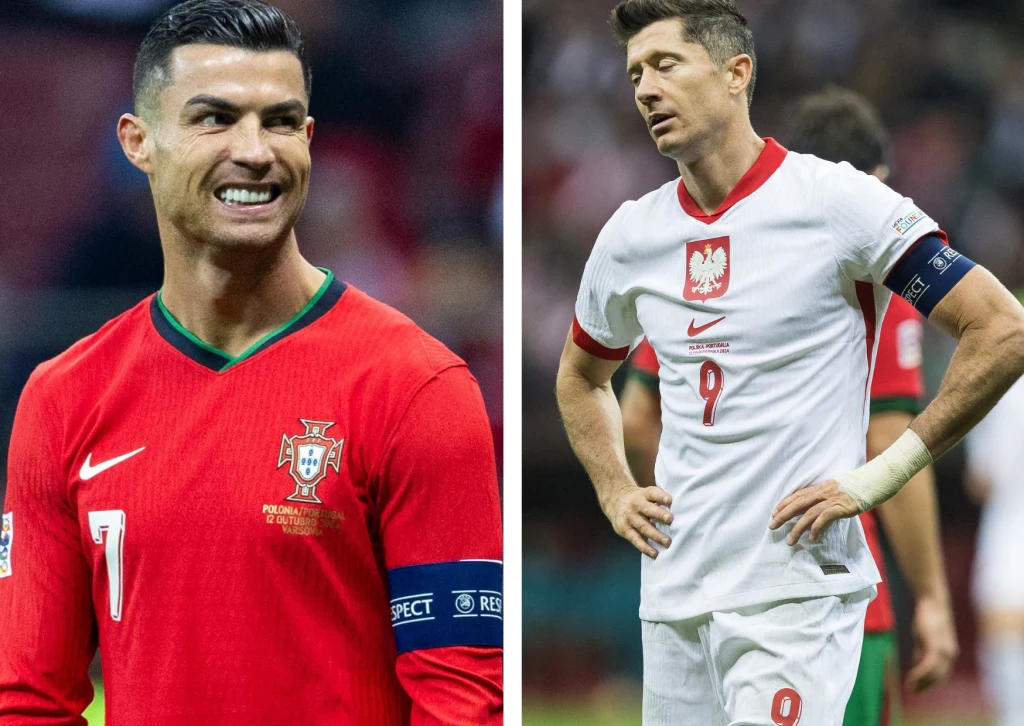 Cristiano Ronaldo i Robert Lewandowski