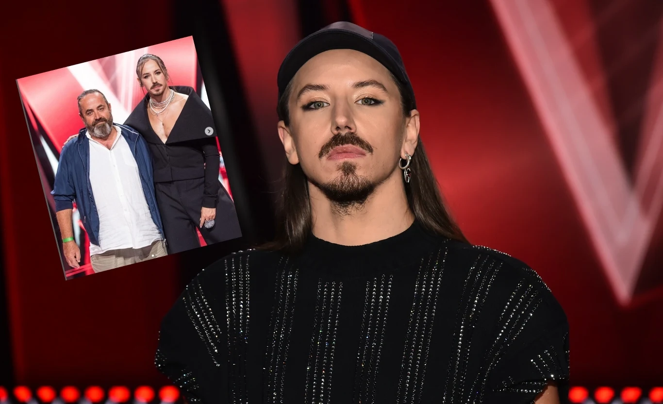 Michał Szpak z ojcem Michał Szpak z ojcem