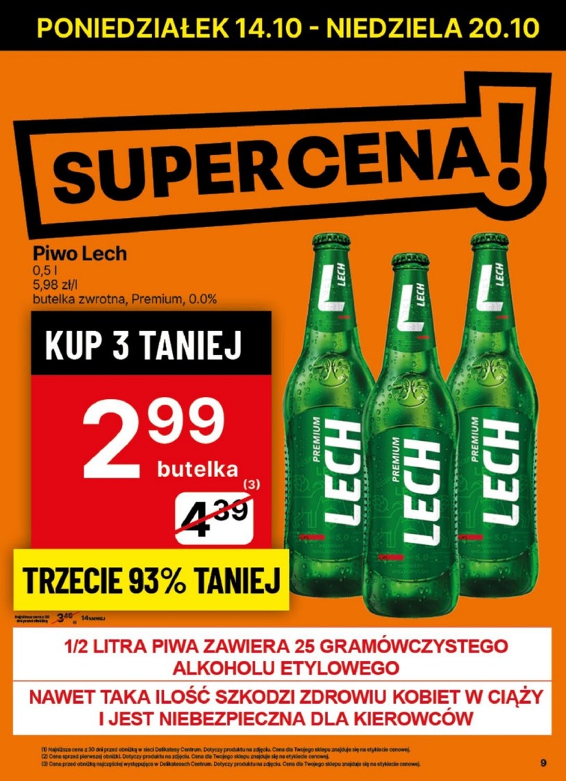 Gazetka: Gorączka promocyjnych cen – Delikatesy Centrum - strona 9