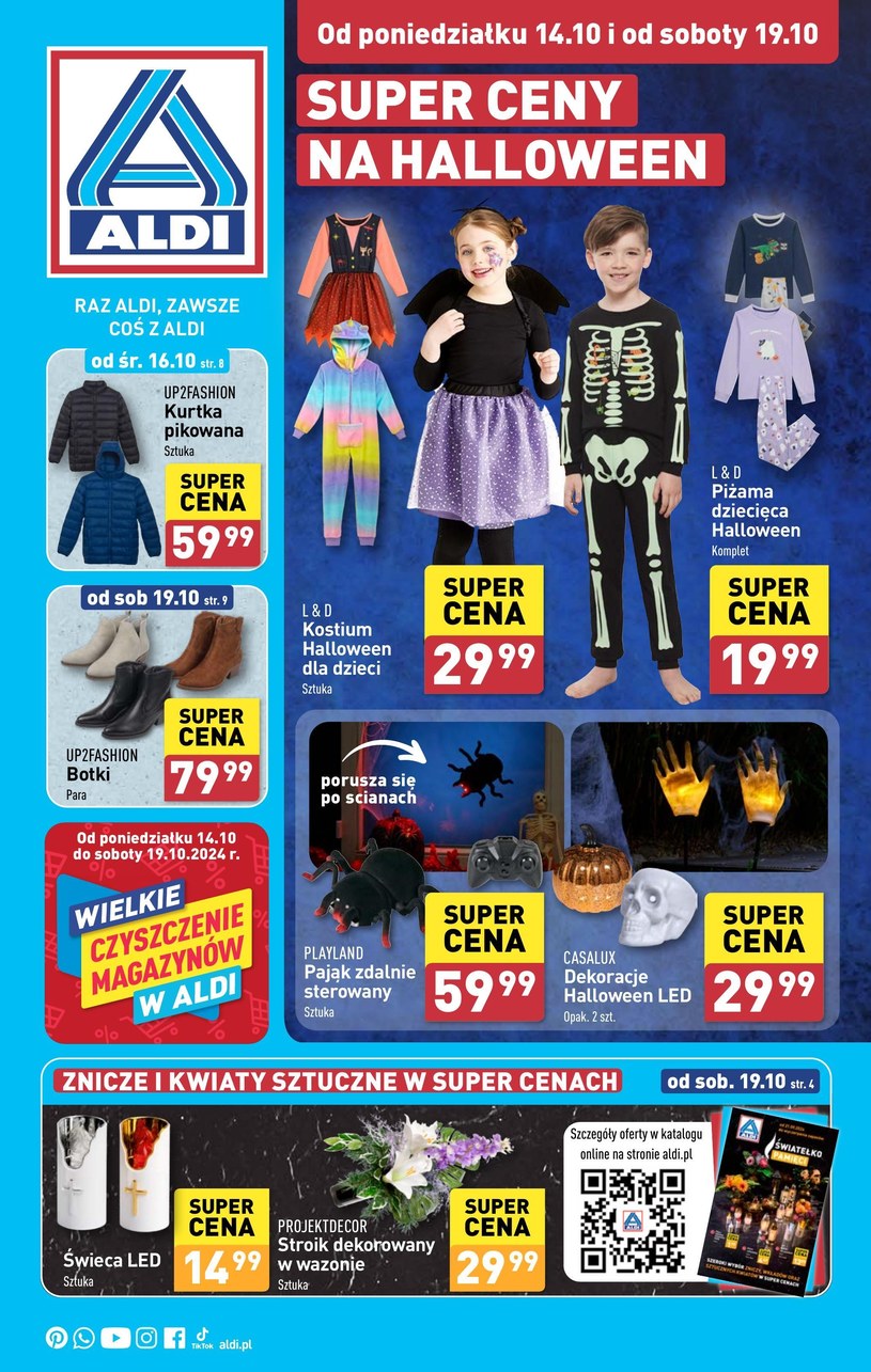 Gazetka: Super ceny na Halloween! - Aldi - strona 1