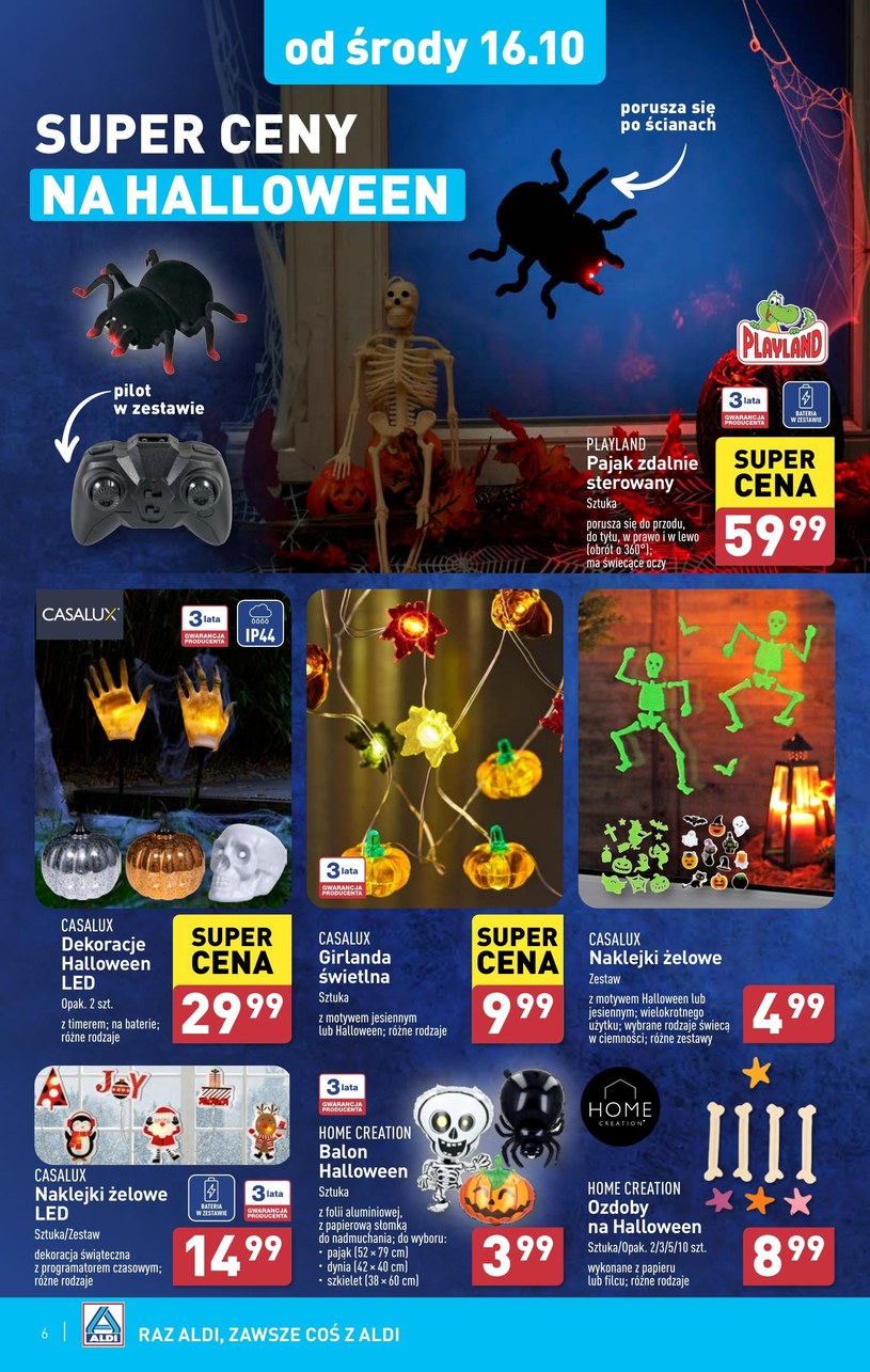 Gazetka: Super ceny na Halloween! - Aldi - strona 6