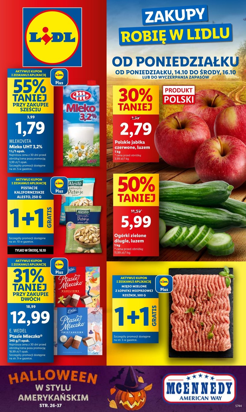 Gazetka promocyjna Lidl - ważna od 14. 10. 2024 do 16. 10. 2024