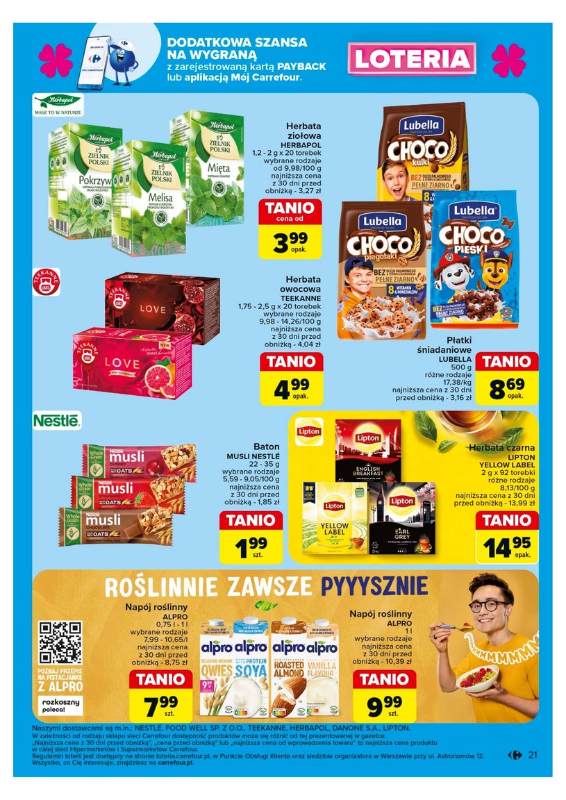 Gazetka: Szczęście z rabatami – Carrefour - strona 21