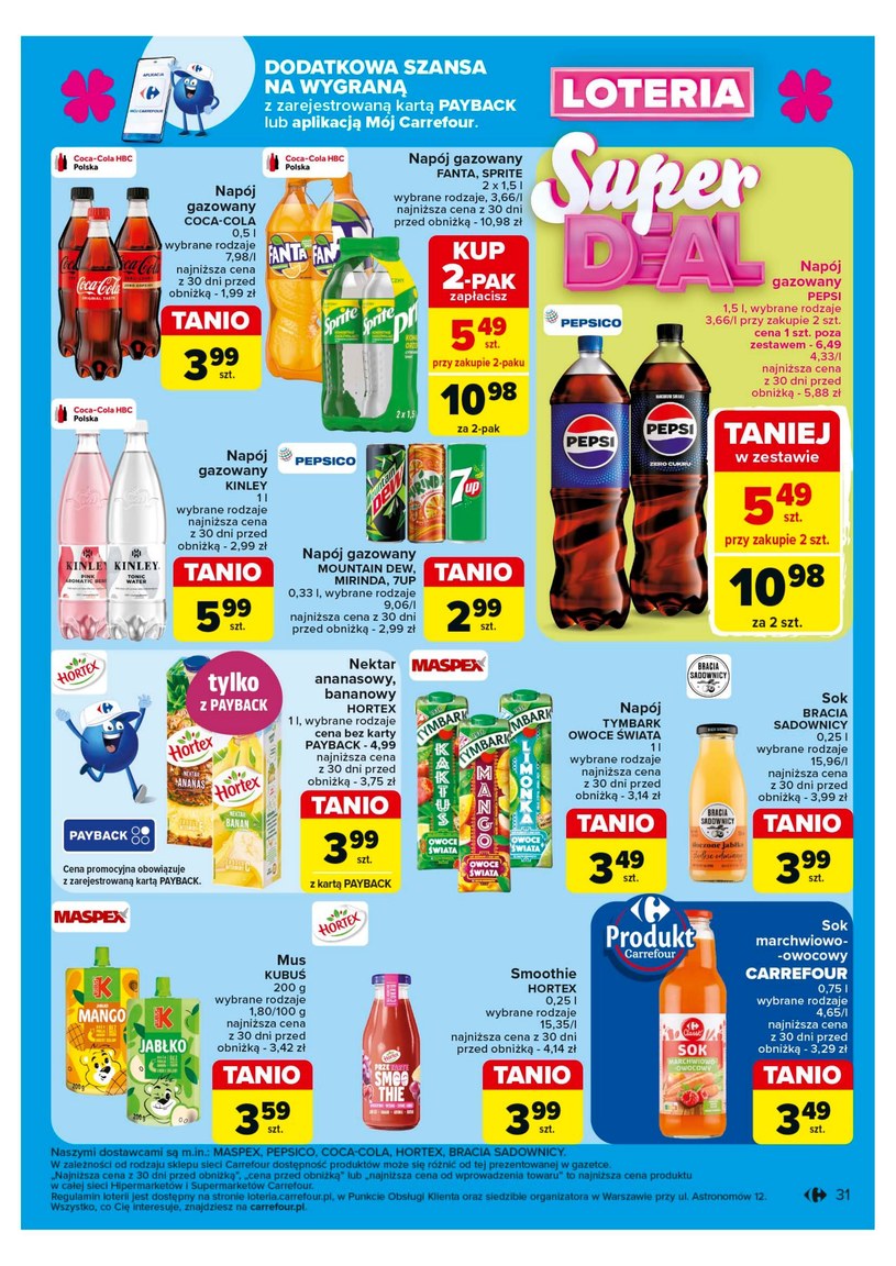 Gazetka: Szczęście z rabatami – Carrefour - strona 31