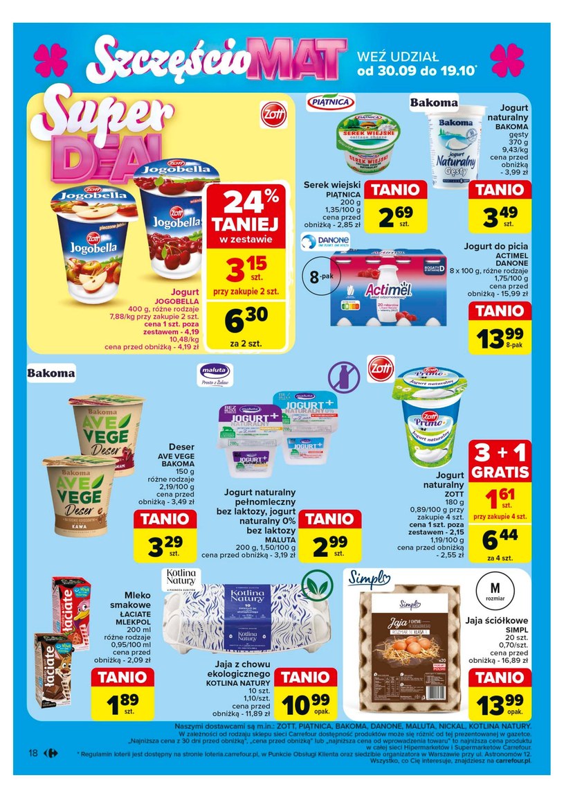 Gazetka: Szczęście z rabatami – Carrefour - strona 18