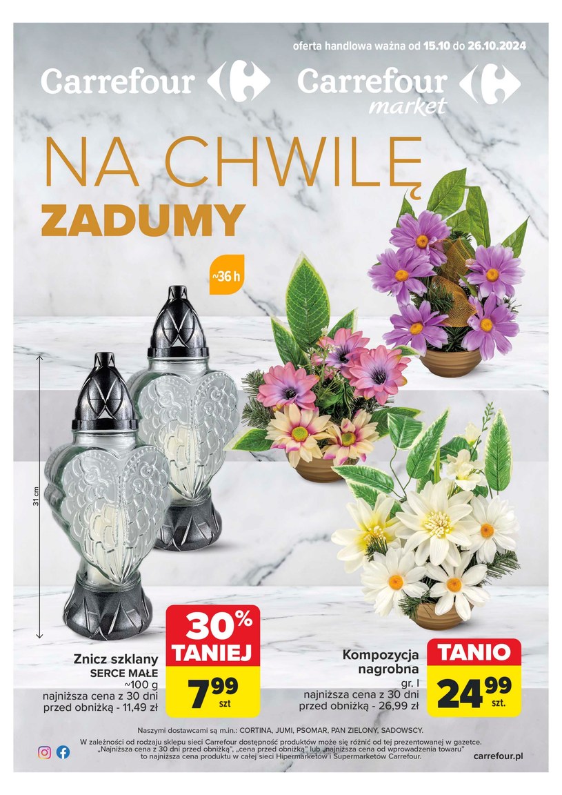 Gazetka: Na chwilę zadumy - Carrefour - strona 1