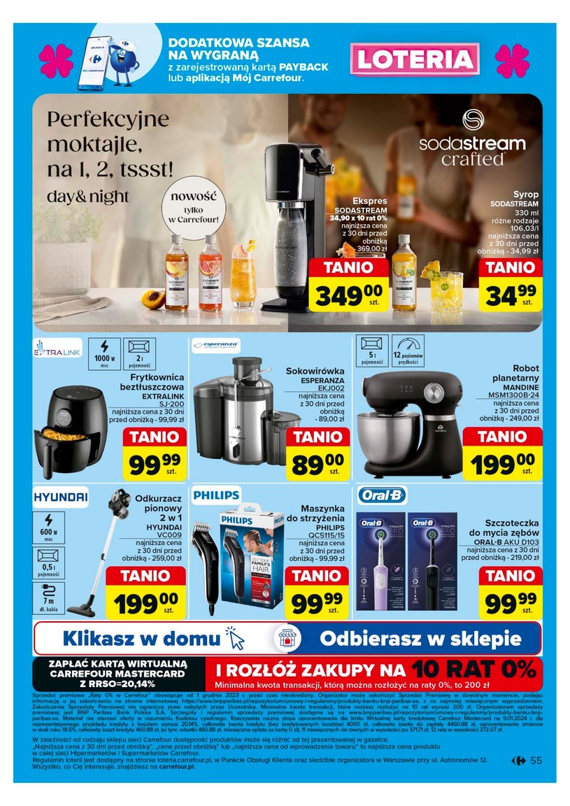 Gazetka: Szczęście z rabatami – Carrefour - strona 55