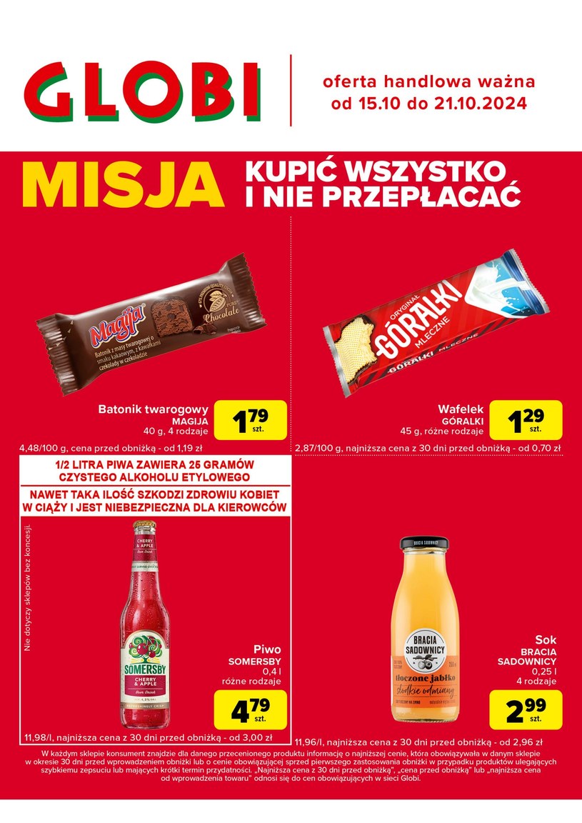 Gazetka promocyjna Globi - wygasła 3 dni temu