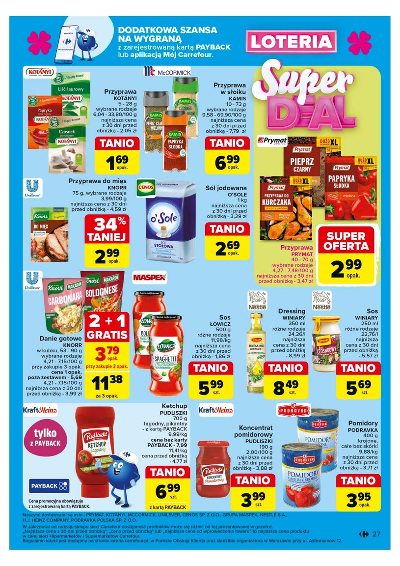 Gazetka: Loteria i super ceny – Carrefour - strona 27