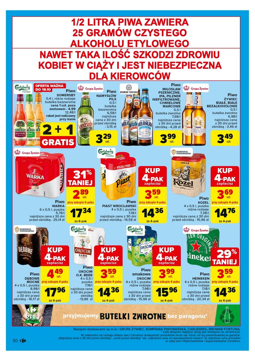 Gazetka: Szczęście z rabatami – Carrefour - strona 30