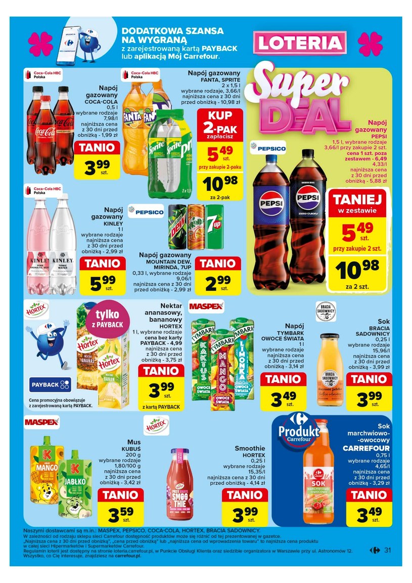 Gazetka: Loteria i super ceny – Carrefour - strona 31