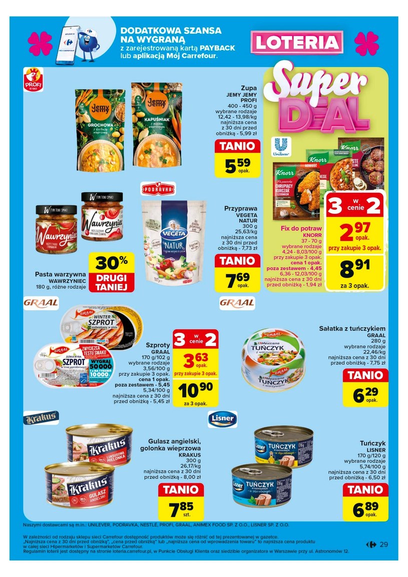 Gazetka: Loteria i super ceny – Carrefour - strona 29