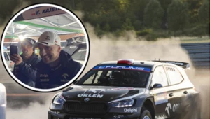 Kajetan Kajetanowicz jest obecny na Rajdzie Śląska. Artur Gac/Interia