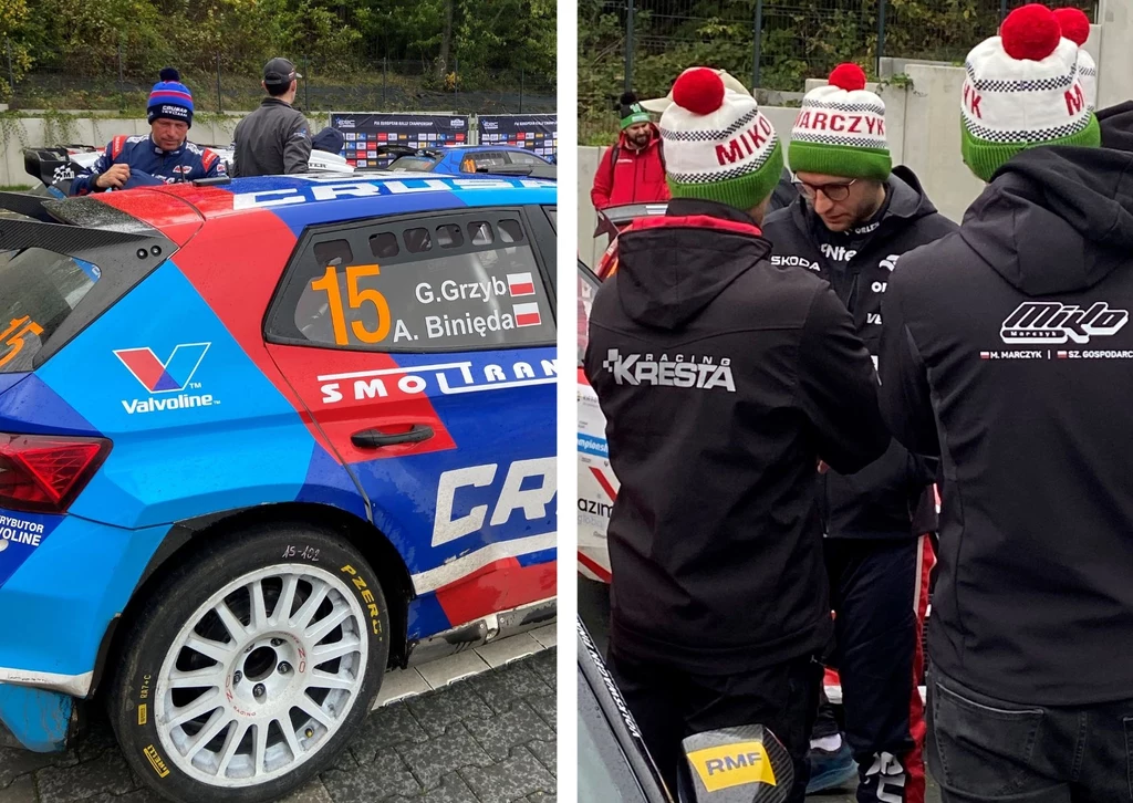 Grzegorz Grzyb (z lewej), z prawej Mikołaj Marczyk ze swoim teamem Grzegorz Grzyb (z lewej), z prawej Mikołaj Marczyk ze swoim teamem