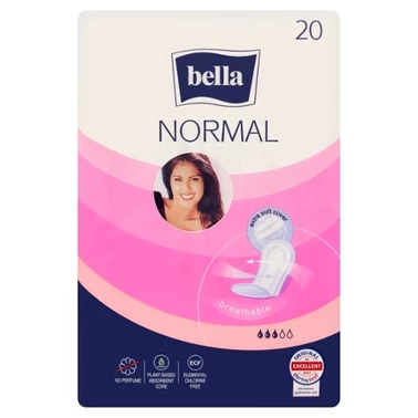 Bella Normal Podpaski higieniczne 20 sztuk - 0