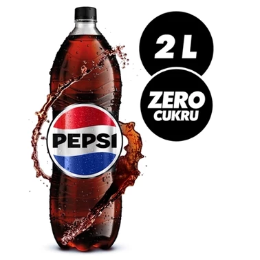 Pepsi-Cola Zero cukru Napój gazowany 2 l - 0