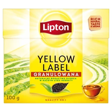 Lipton Yellow Label Herbata granulowana 100 g - 2